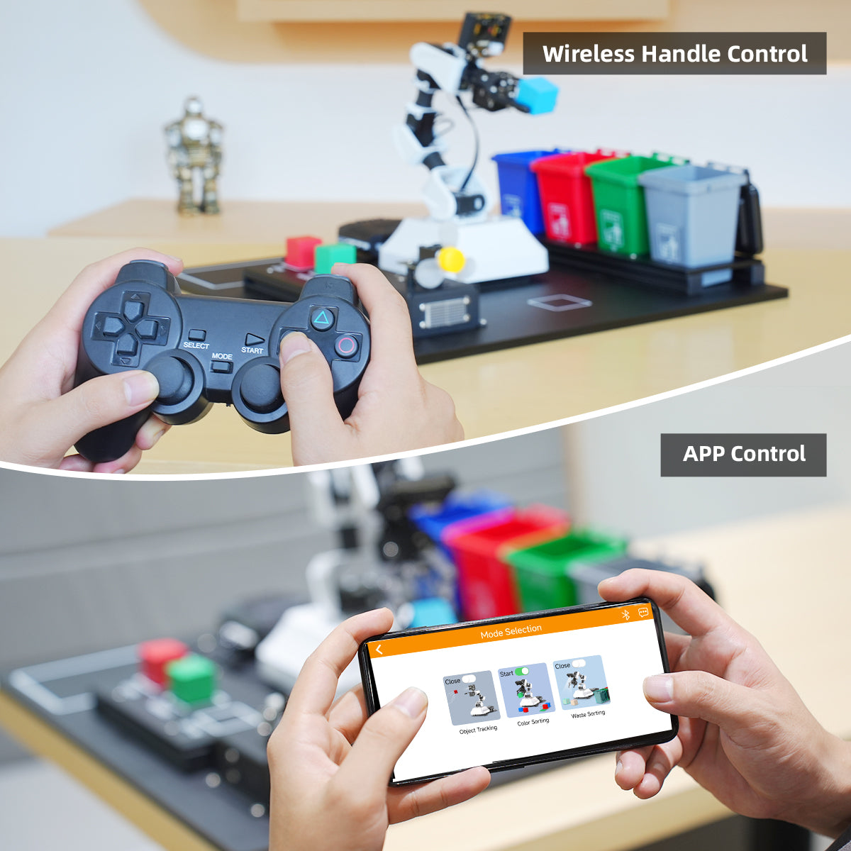 Hiwonder AiArm Vision Robot Arm Kit for Education Demonstration Support Scratch and Python Hiwonder AiArm Vision Robot Arm Kit for Education Demonstration Support Scratch and Python